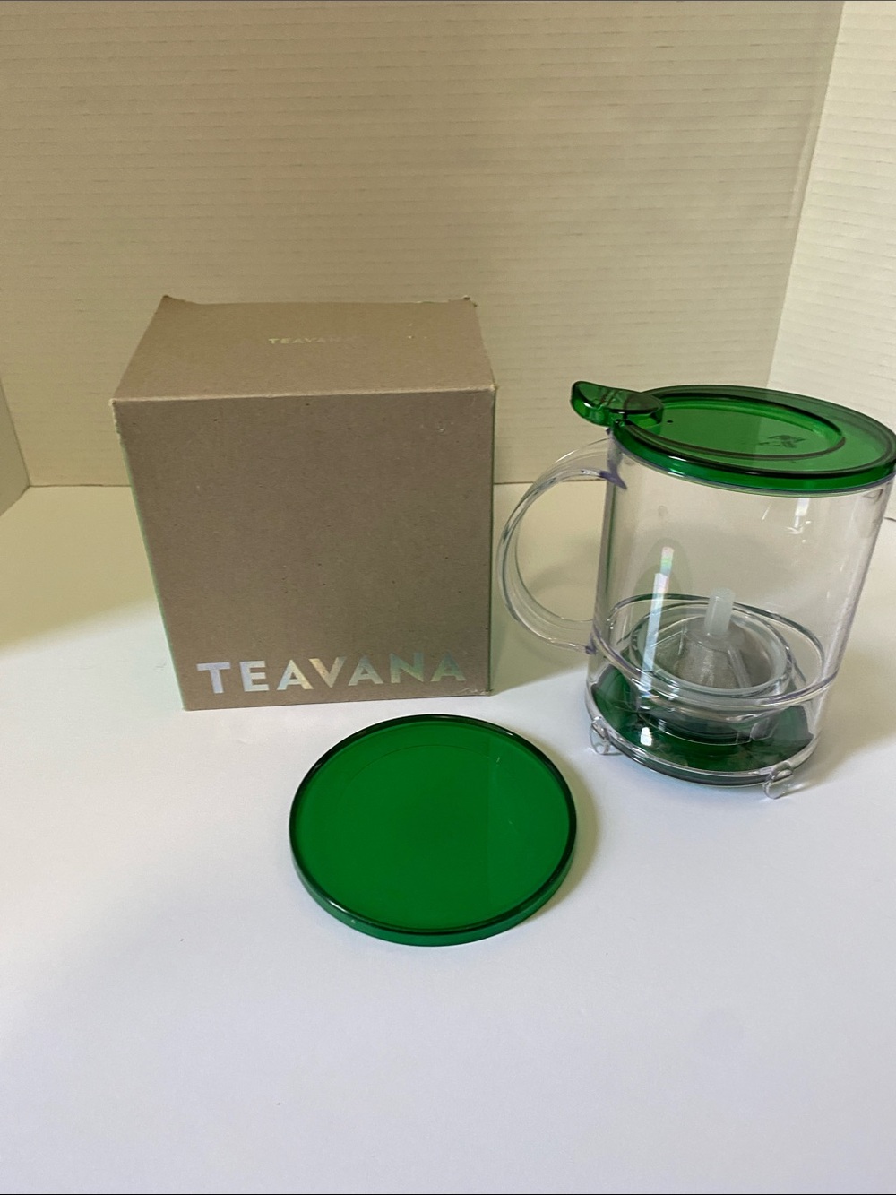 Teavana Perfectea Maker Loose Leaf Tea Infuser Steeper Green